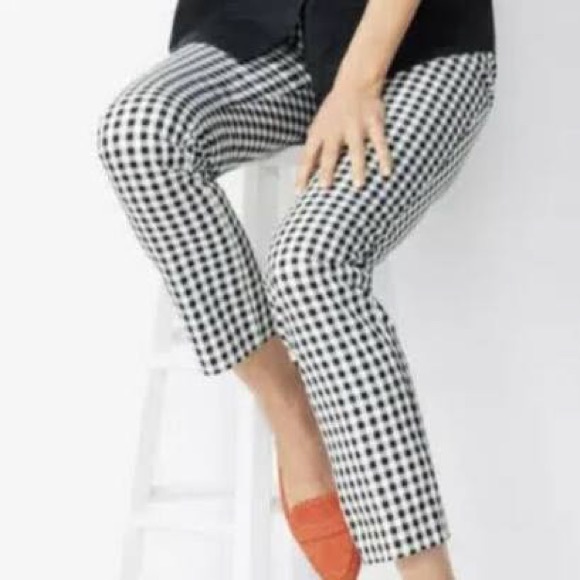 Talbots Pants - Talbots Hampshire Gingham Pants Size 14